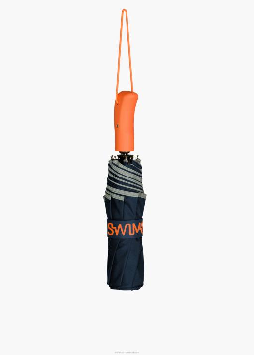 SWIMS bleu marine/orange parapluie court accessoire 8HDH335