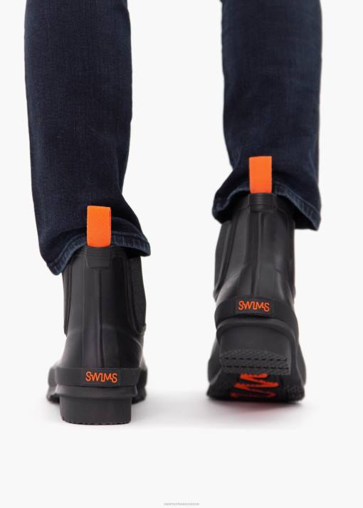 SWIMS noir botte de pluie Charlie chaussure 8HDH127