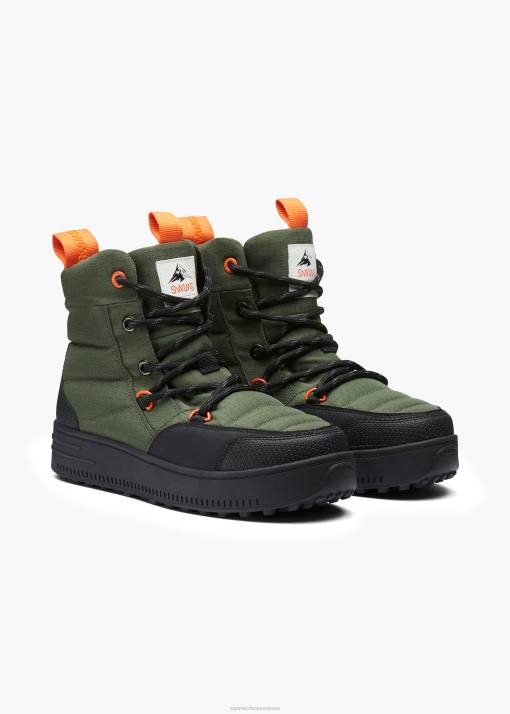 SWIMS olive coureur de neige chaussure 8HDH348