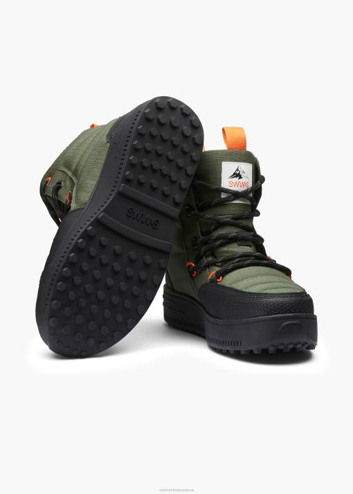 SWIMS olive coureur de neige chaussure 8HDH348