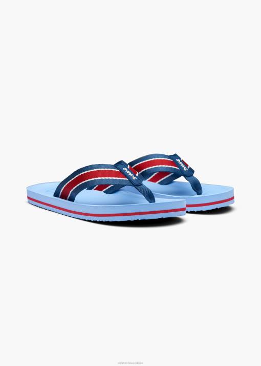 SWIMS pulvérisation bleue capri flip chaussure 8HDH95