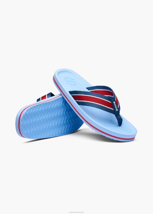 SWIMS pulvérisation bleue capri flip chaussure 8HDH95