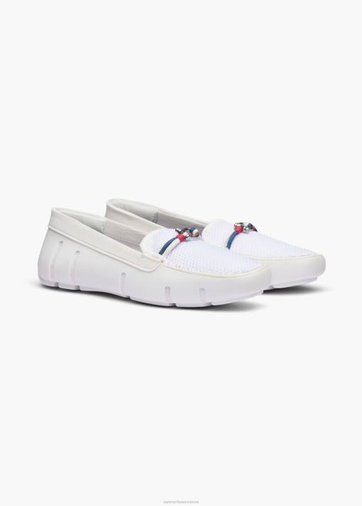 SWIMS blanc mocassin Riva chaussure 8HDH343