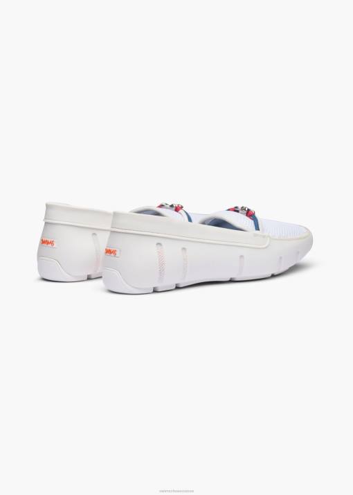 SWIMS blanc mocassin Riva chaussure 8HDH343