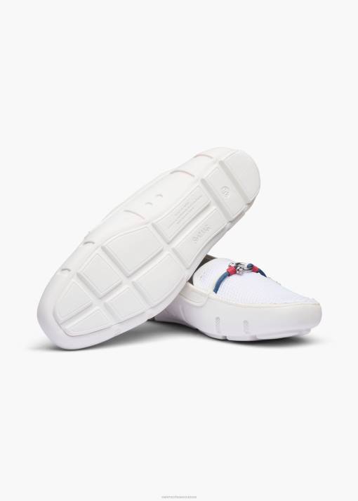 SWIMS blanc mocassin Riva chaussure 8HDH343