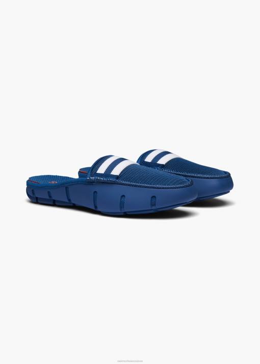 SWIMS bleu marine mocassin à glissière chaussure 8HDH346