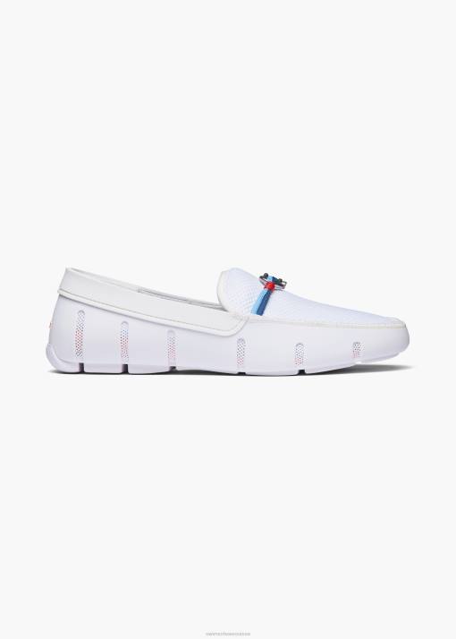 SWIMS blanc mocassin Riva chaussure 8HDH50