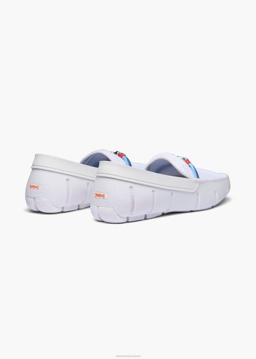 SWIMS blanc mocassin Riva chaussure 8HDH50