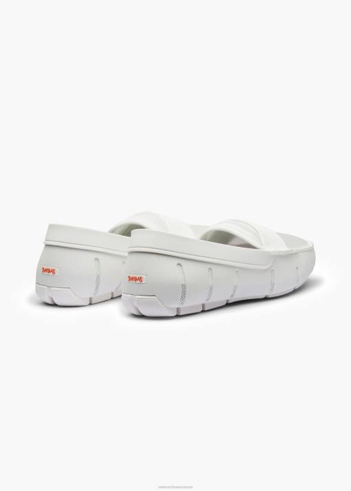 SWIMS blanc mocassin chaussure 8HDH57