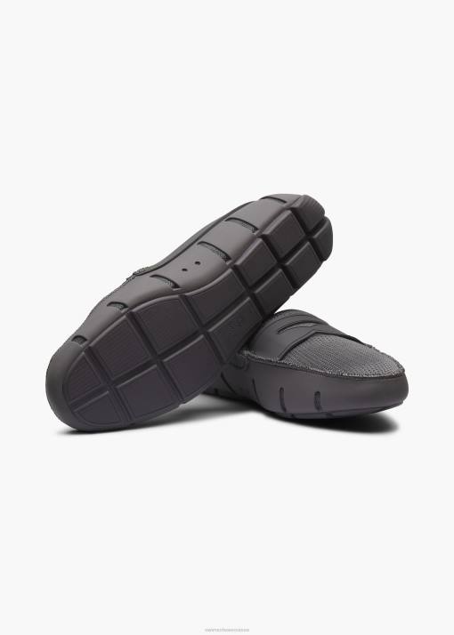 SWIMS charbon mocassin chaussure 8HDH17