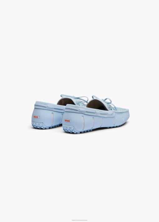 SWIMS glace bleue pilote tissé chaussure 8HDH3
