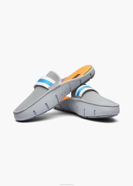 SWIMS gris clair mocassin à glissière chaussure 8HDH38