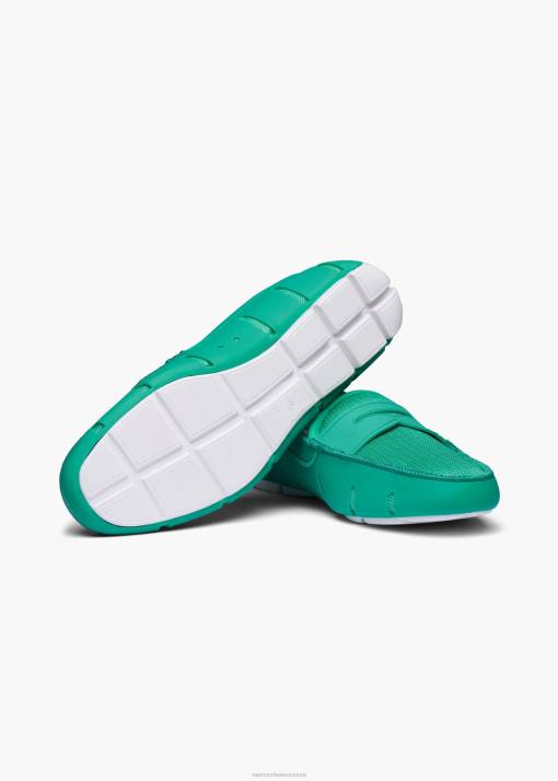 SWIMS herbe verte mocassin chaussure 8HDH25
