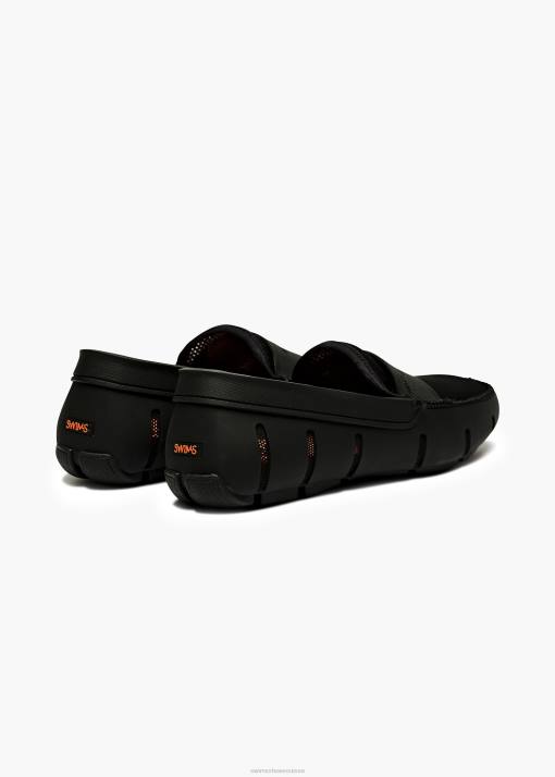 SWIMS noir mocassin chaussure 8HDH62
