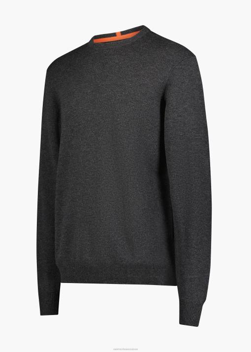 SWIMS granit pull à col rond Skrova vêtements 8HDH206