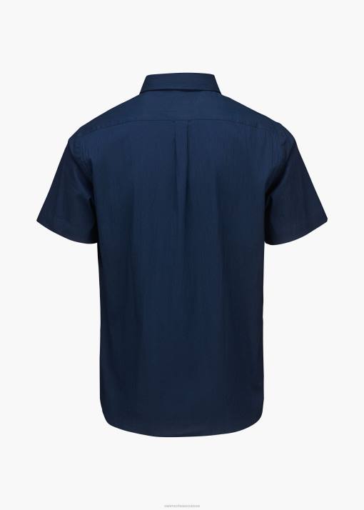 SWIMS marine chemise en seersucker palerme vêtements 8HDH227