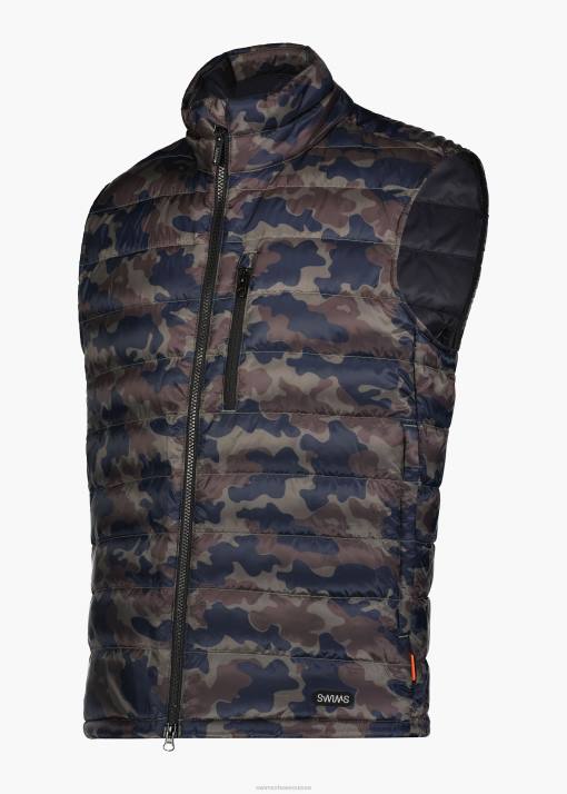 SWIMS camouflage de nuit gilet portland ii vêtements 8HDH182