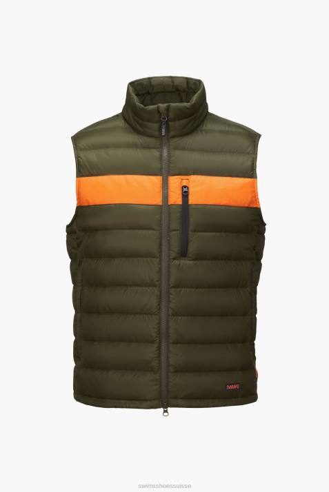 SWIMS olive neuve bande de Portland vêtements 8HDH181