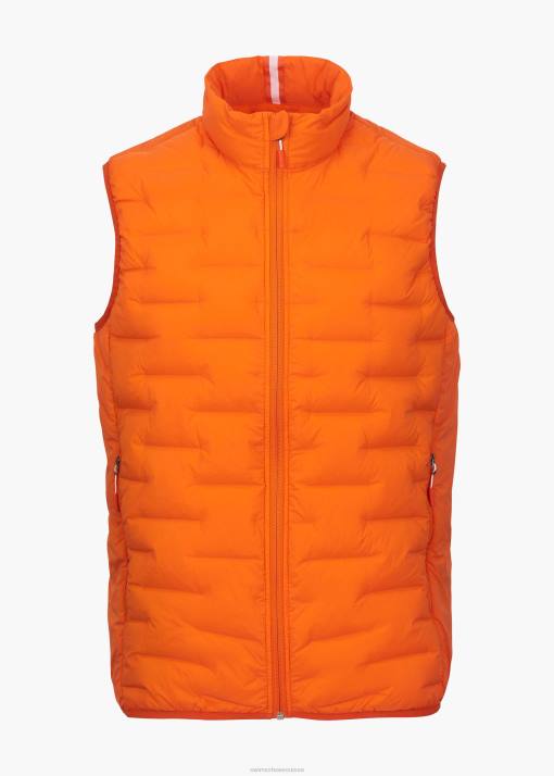 SWIMS orange doudoune sans couture lofoten vêtements 8HDH152