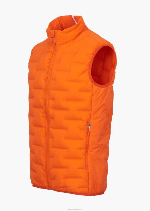 SWIMS orange doudoune sans couture lofoten vêtements 8HDH152