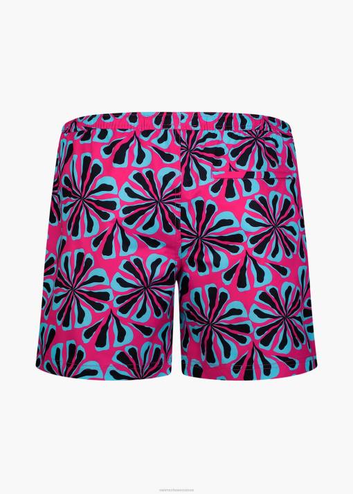 SWIMS framboise florale short de bain onda 6