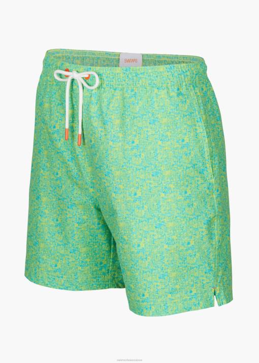 SWIMS imprimé céruléen short de bain onda 6
