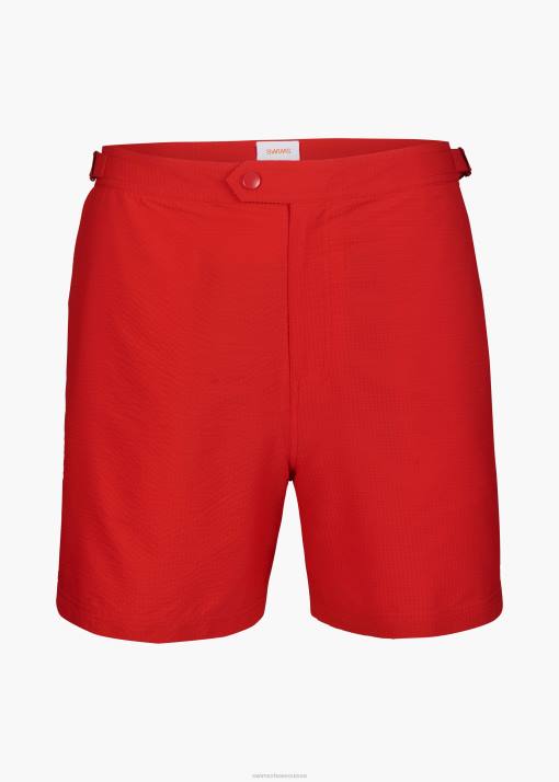 SWIMS rouge maillot de bain kyst 5" vêtements 8HDH294