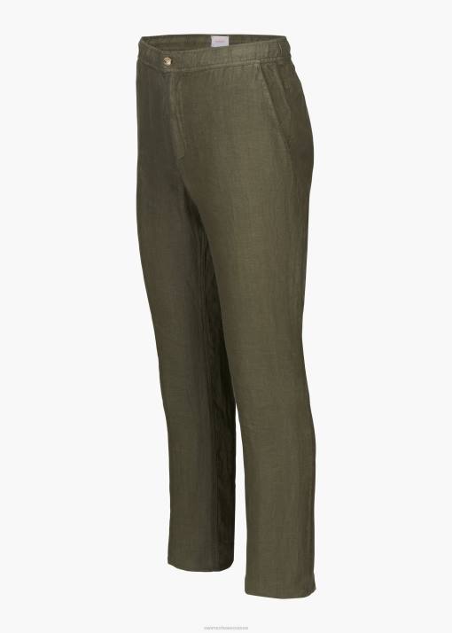 SWIMS hickory pantalon slim en lin amalfi vêtements 8HDH274