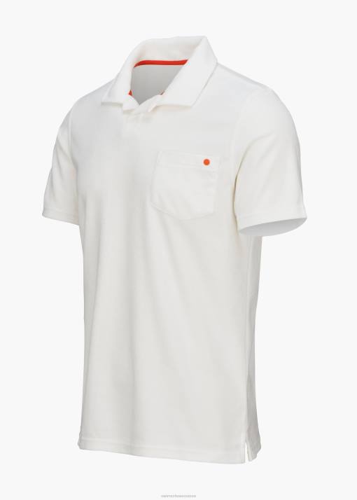 SWIMS blanc polo en éponge fontalina vêtements 8HDH219