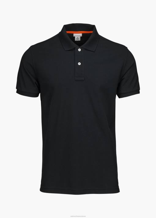 SWIMS noir polo sunmore vêtements 8HDH261