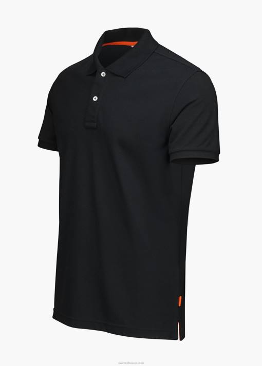 SWIMS noir polo sunmore vêtements 8HDH261