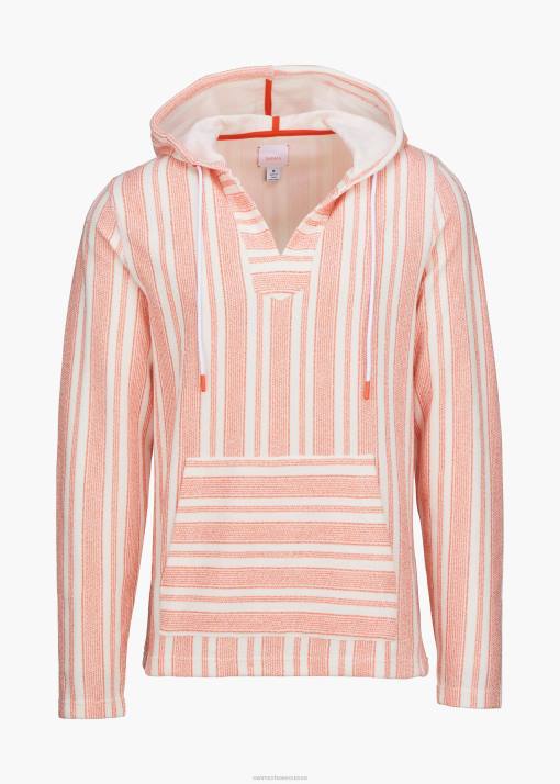 SWIMS bande orange sweat à capuche Tréville vêtements 8HDH223