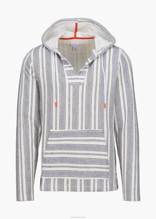 SWIMS rayure marine sweat à capuche Tréville vêtements 8HDH184