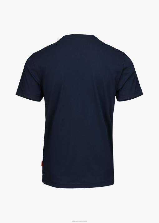 SWIMS marine aksla t-shirt vêtements 8HDH235