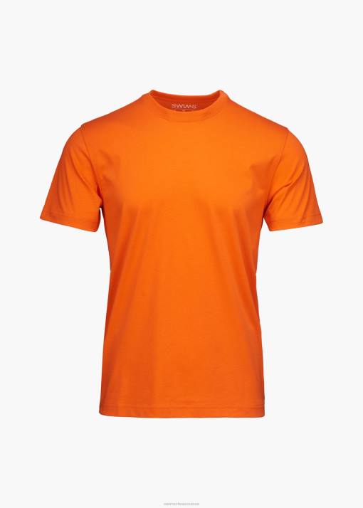SWIMS orange aksla t-shirt vêtements 8HDH262