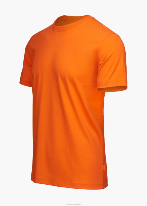 SWIMS orange aksla t-shirt vêtements 8HDH262