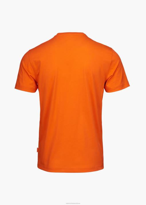 SWIMS orange aksla t-shirt vêtements 8HDH262
