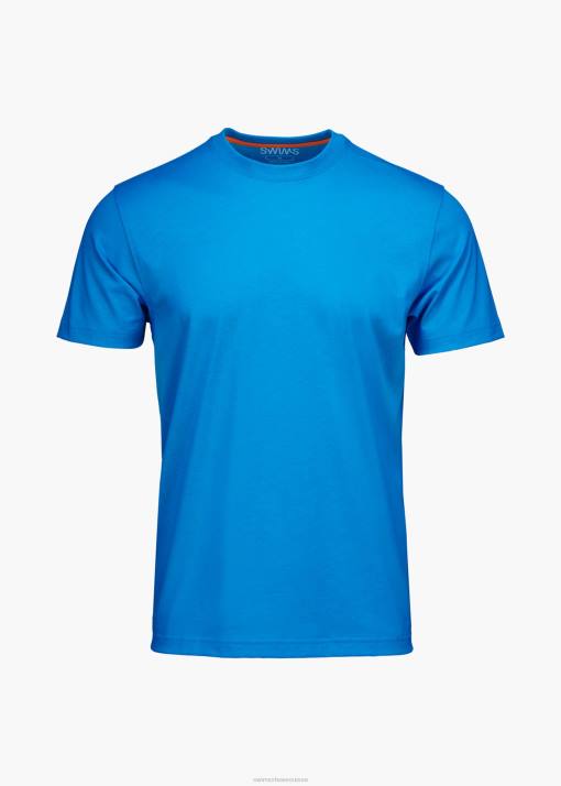 SWIMS voile bleue aksla t-shirt vêtements 8HDH242