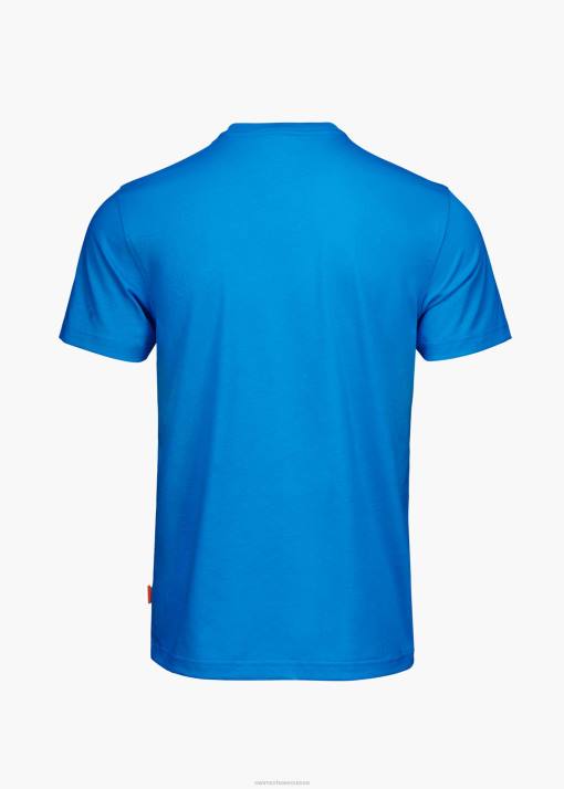 SWIMS voile bleue aksla t-shirt vêtements 8HDH242