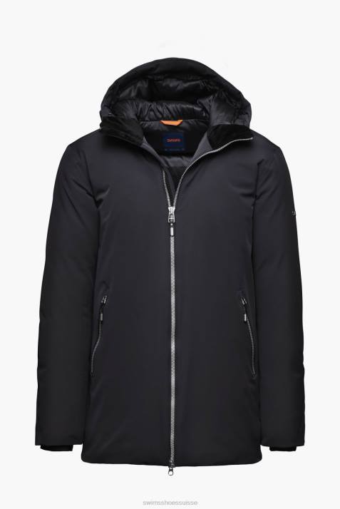 SWIMS noir parka toronto vêtements 8HDH178
