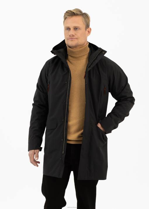 SWIMS noir parka zurich iii vêtements 8HDH175