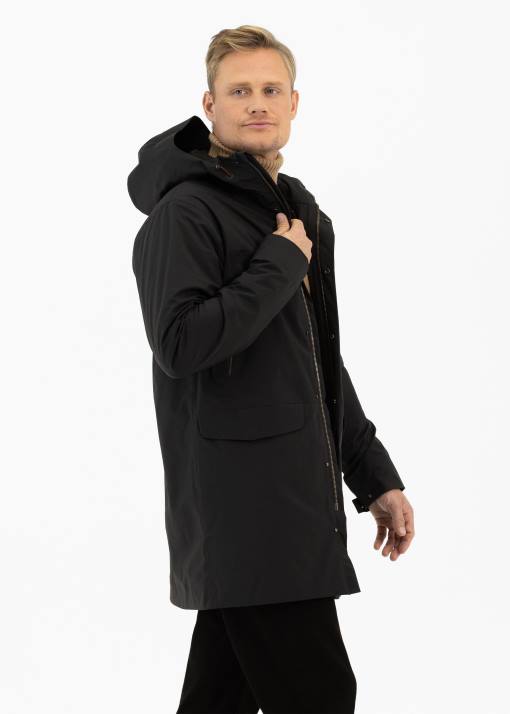 SWIMS noir parka zurich iii vêtements 8HDH175