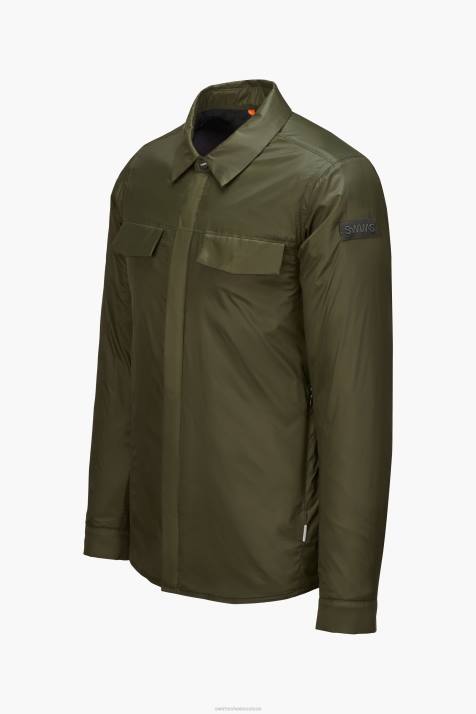 SWIMS olive neuve surchemise camden vêtements 8HDH170