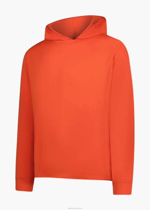 SWIMS orange sweat à capuche unique vêtements 8HDH157